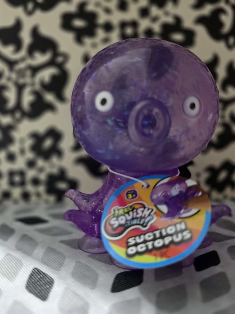 Squishy Suction Octopus Toy - Purple